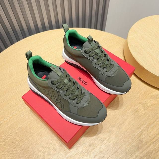 Factory Price Men's Sports Shoes Original Hugo Boss Classic Casual Sneakers. Th