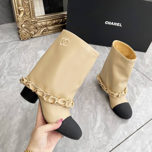 Factory Price Women's Sports Shoes Original High-End Chanel Boots, Chanel's Lat