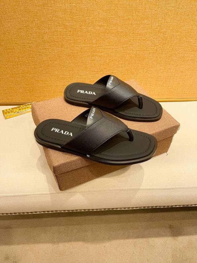 Factory Price Men's Sports Shoes Original Prada Slippers Arrival! Original non-