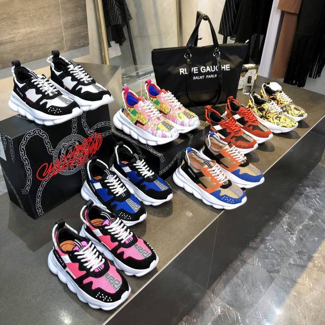 Factory Price Versac. Popular dad shoes for couples. Celebrity and celebrity sh