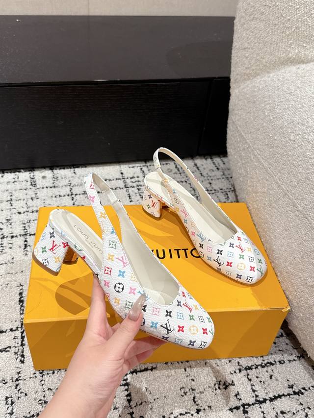 A collaboration with Takashi Murakami, featuring new monogrammed Mary Janes. Th
