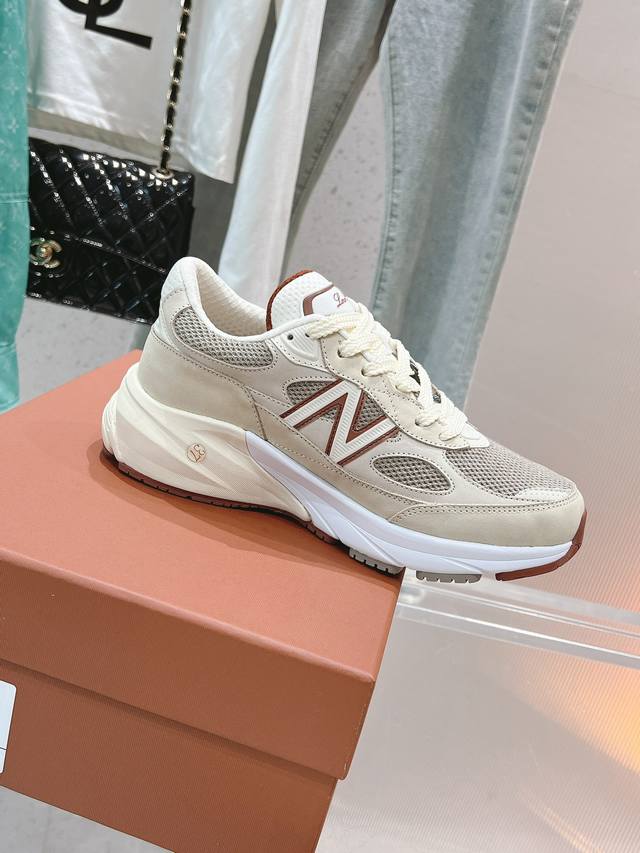 Loropiana x New Balance Limited Edition Lpxnb Collaboration Sneakers. Couple's E