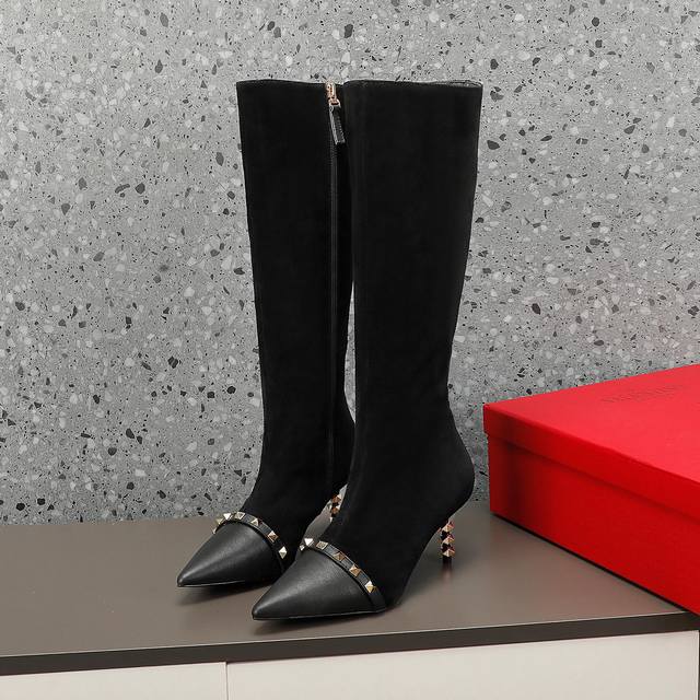 Factory Pp rubber sole. Leather sole Valentino Valentino autumn and winter wome