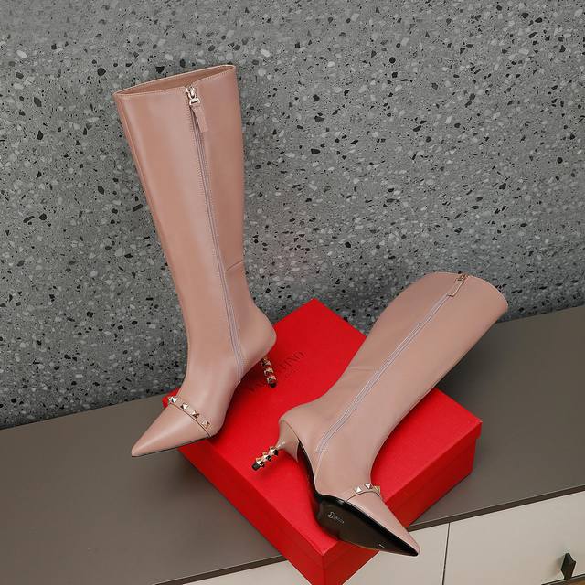 Factory Pp rubber sole. Leather sole Valentino Valentino autumn and winter wome