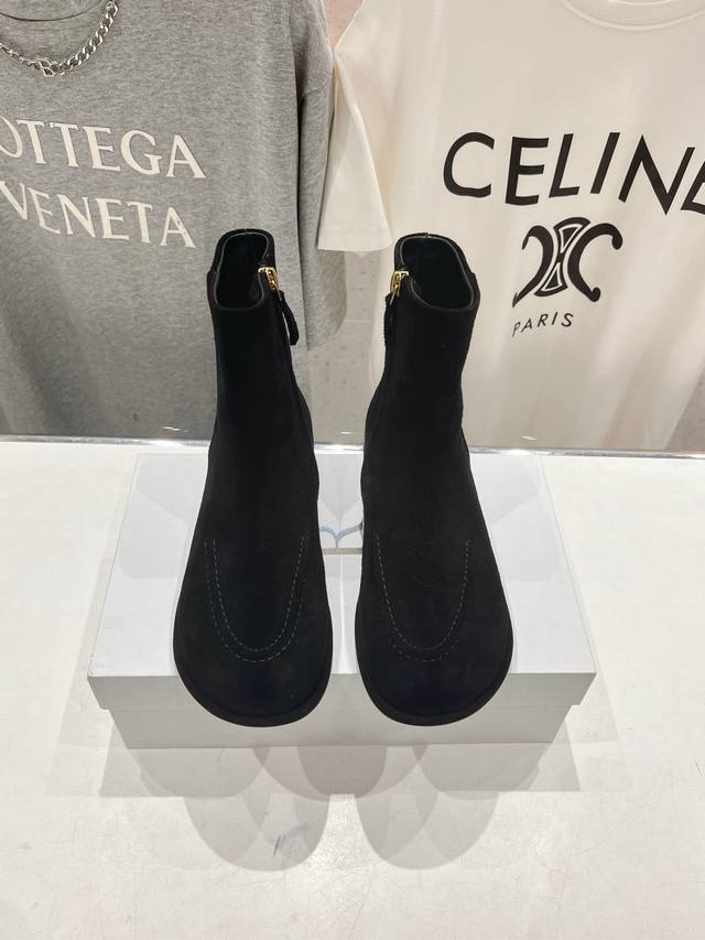 High version factory The Row 2025Ss autumn and winter hit flat simple short boo