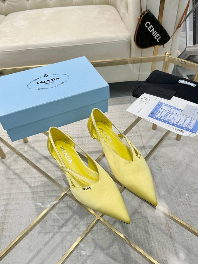 Pradr Prada new factory price P imported genuine leather sole 220 imitation leat