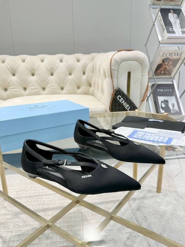 Pradr Prada new factory price P imported genuine leather sole 230 imitation leat