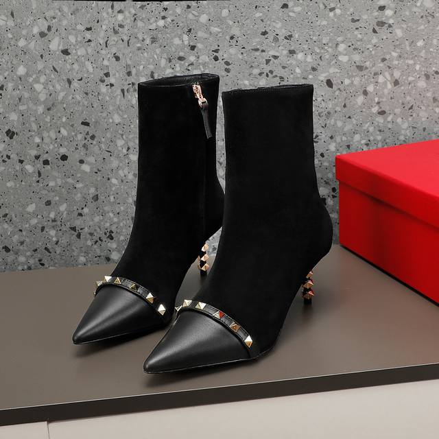 Factory Pp rubber sole. Leather sole Valentino Valentino autumn and winter wome