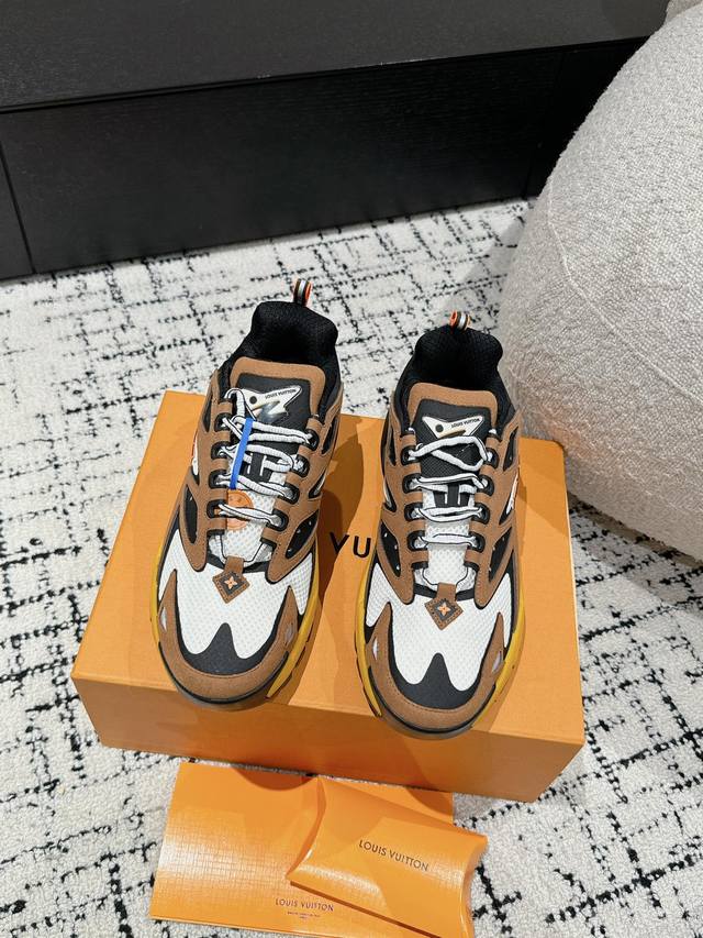 The ultimate couple's sneaker, the Louis Vuitton Runner Tatic, is available now.