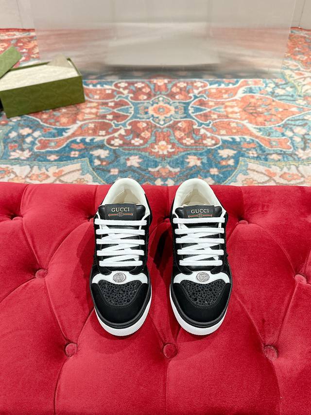 Gucci shopping version GG series distressed dirty shoes - hot item coming soon!