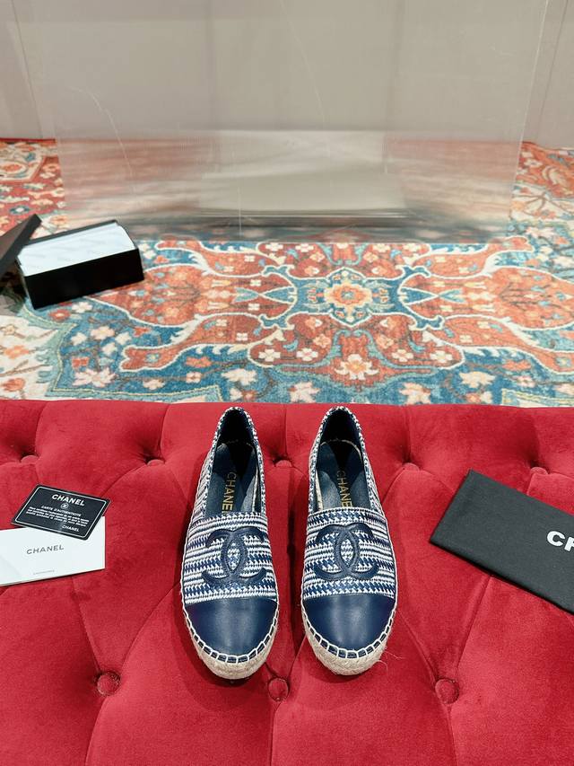 Chanel's new early spring fisherman's shoes, top-of-the-line, feature imported s