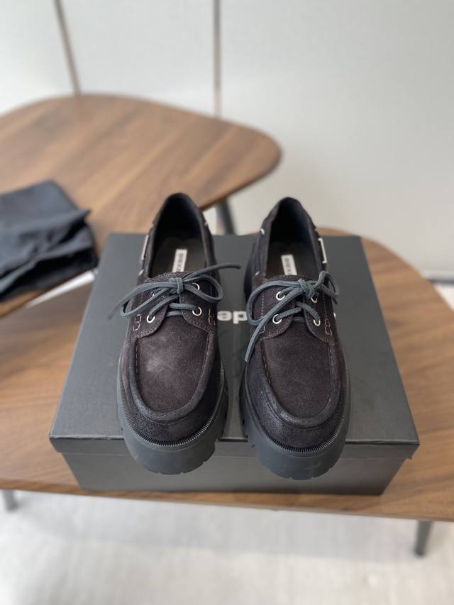 Alexander Wang Aw Carter Alexander Wang platform thick-soled loafers loafers Jen