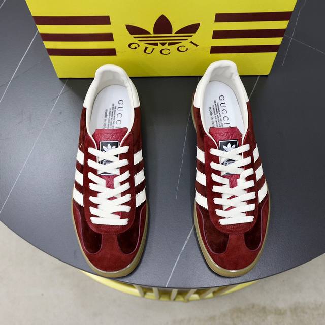 Adidas X Gucci: The highest-quality couple's collection. Blending the rich and