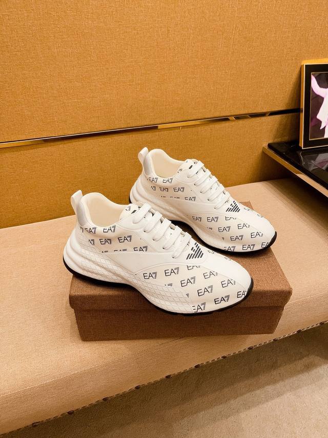 Factory P-batch Armani men's shoes, a 1:1 replica of the high-end brand's offic