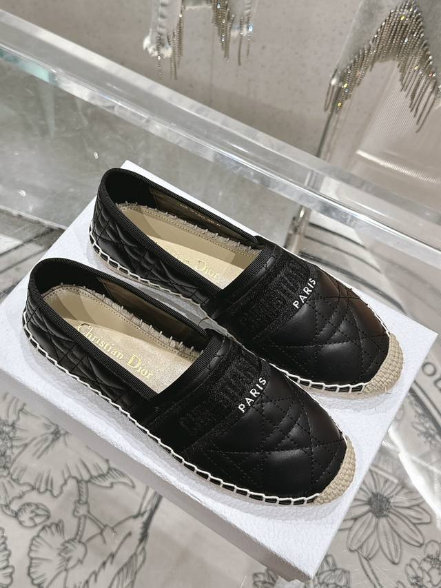 Dior's new 2025 bucket shoes, featuring a sheepskin upper with embroidered logo