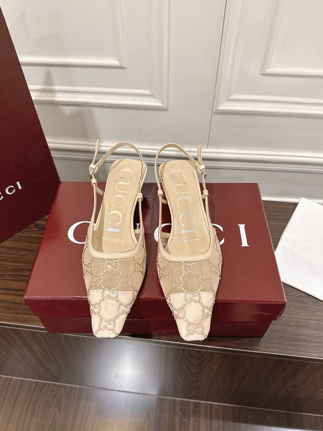 Mesh Rhinestone Sandals The Gucci Aria collection draws inspiration from the Ho