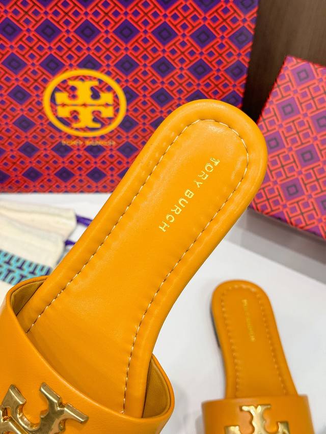 Tory Burch foreign trade order new flat slippers, the best choice for business t
