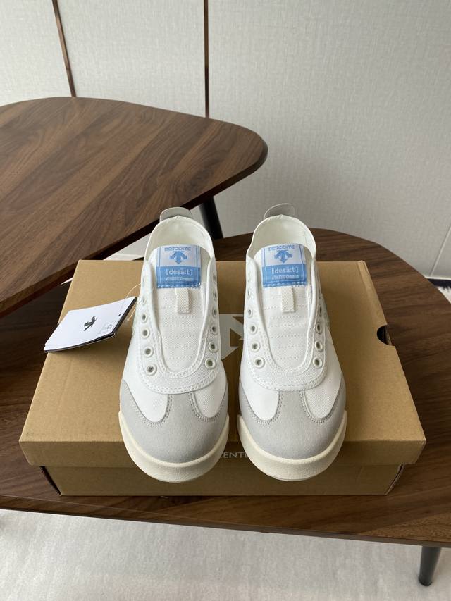 Descente Chron series couples' Chron sports casual shoes canvas shoes retro summ