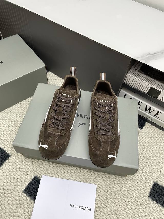 Puma X Balenciaga Collaboration Racing Shoes and Casual Sneakers Folks, the fash