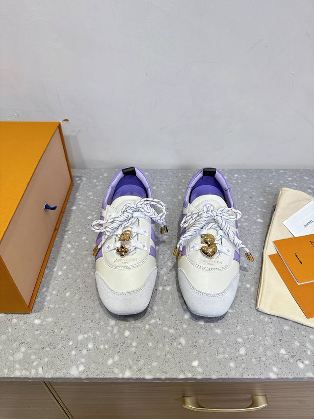 Buttons +20 Louis Vuitton 25Ss Spring/Summer Ballet Sneakers, German Training Sh