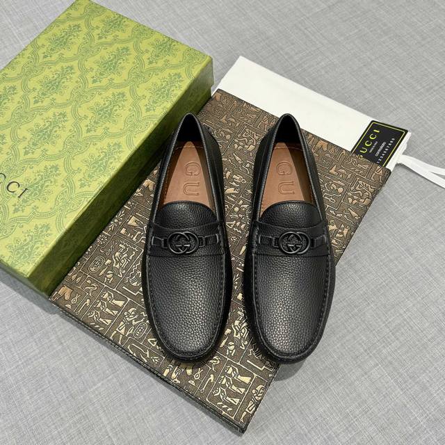 G men's loafers, high-end quality, top-tier on the market, handcrafted with grai