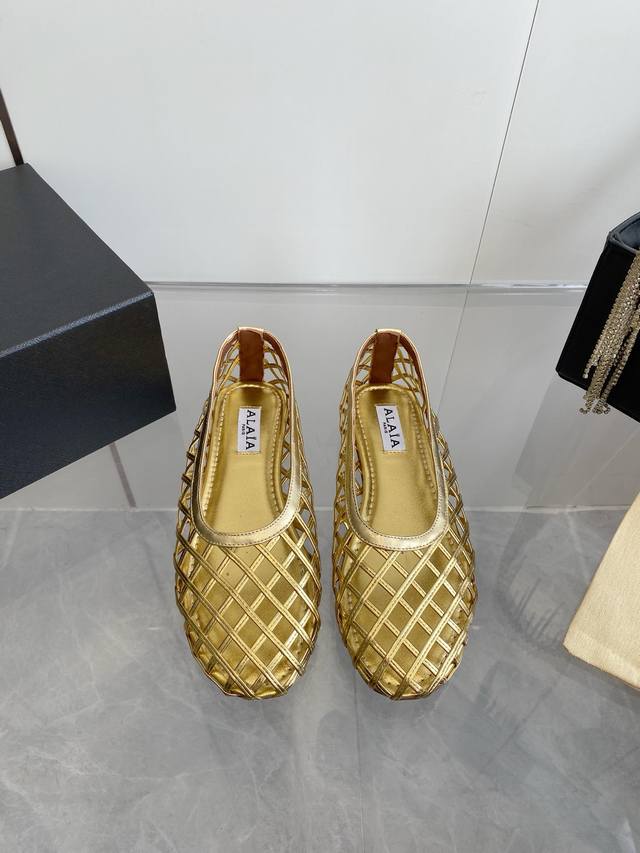 Alaia 25Ss French Fairy Ballet Flats! Azzedine Alaia, a French luxury brand and