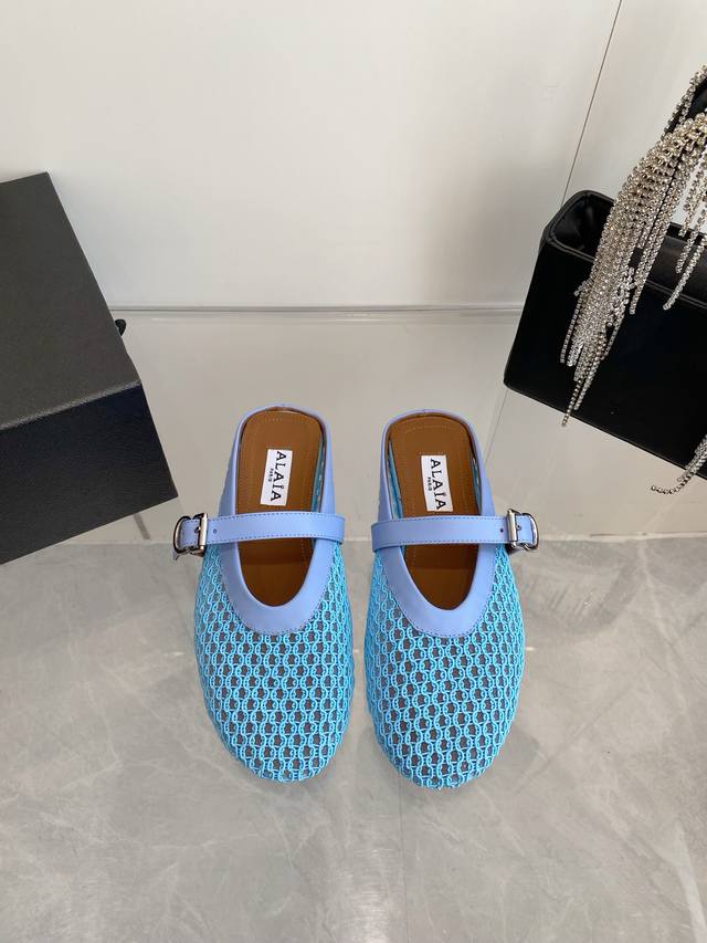 M Alaia 25Ss French Fairy Ballet Flats! Azzedine Alaia, a French luxury brand an