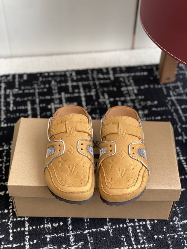 Birkenstock X Lv Couple's Collection. I was so excited when these two brands jus