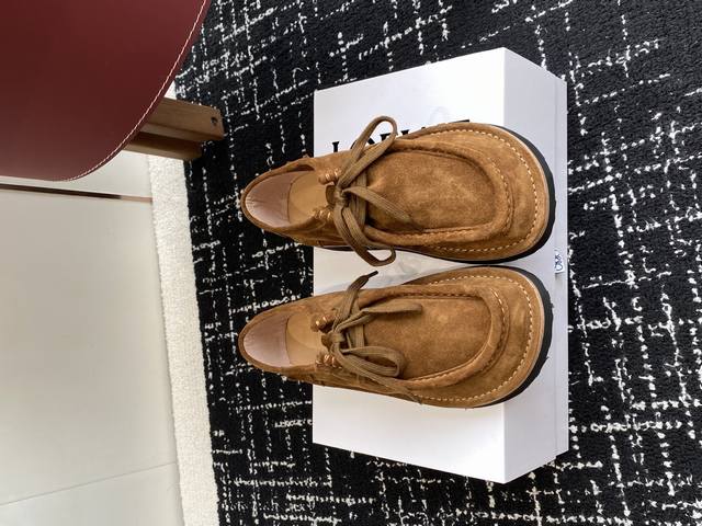 Shopping-level women's 360 men's Loewe's new autumn and winter 25 loafers are co