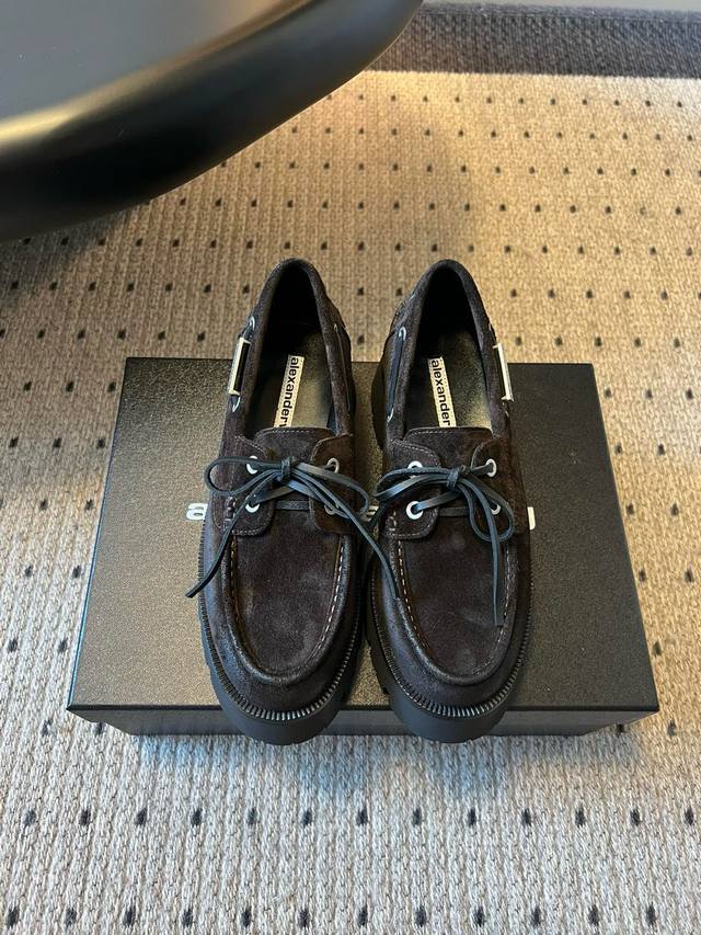 Alexander Wang Aw Carter Alexander Wang platform thick-soled loafers loafers Jen