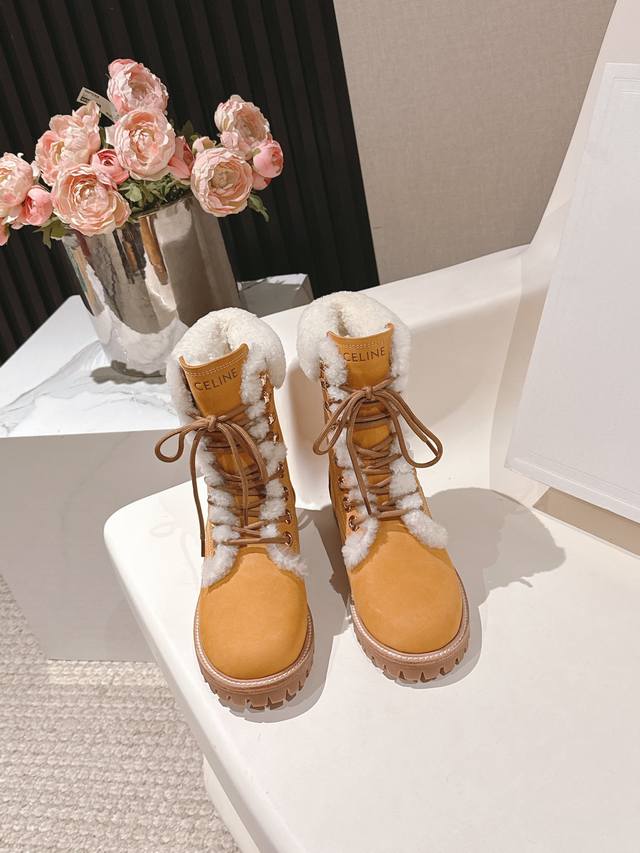 Top-of-the-line version: Women's and Men's Celine Kurt Classic Series Ankle Boot