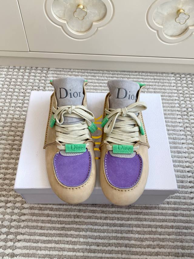 Batch of low-top and high-top DDD, purchasing-level Dior catwalk couple handmade
