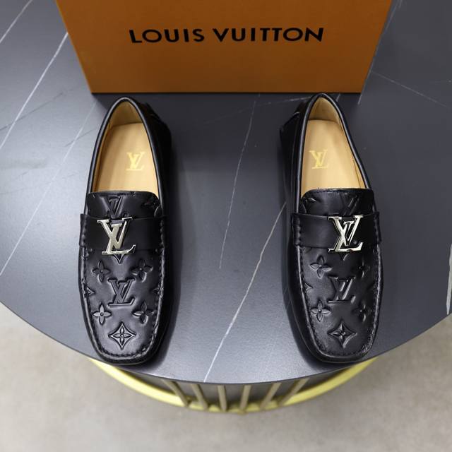 Lv Louis Vuitton High-end men's driving and slip-on collection 38-44 45 custom-m