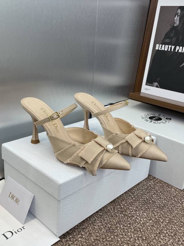 Factory P price P J'adior Webbing Women's Shoes Dior 2025 Spring/Summer Catwalk