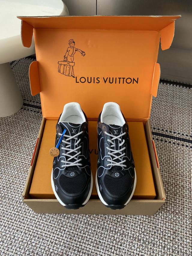 Lv Louis Vuitton 25Ss new Olympia sneakers The Lv Olympia sneakers' sporty, stre