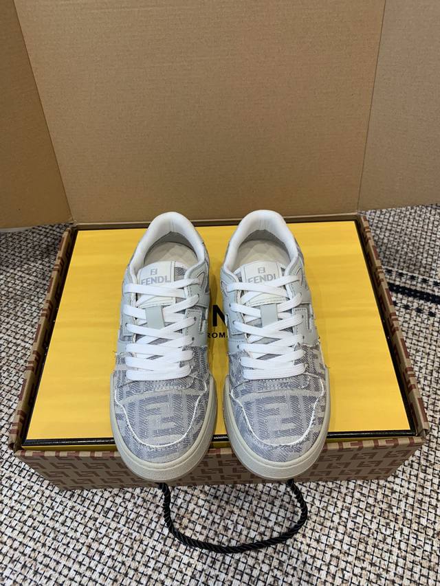 Fendi's latest 2025 skateboard shoes and casual sneakers are upgraded to new cou