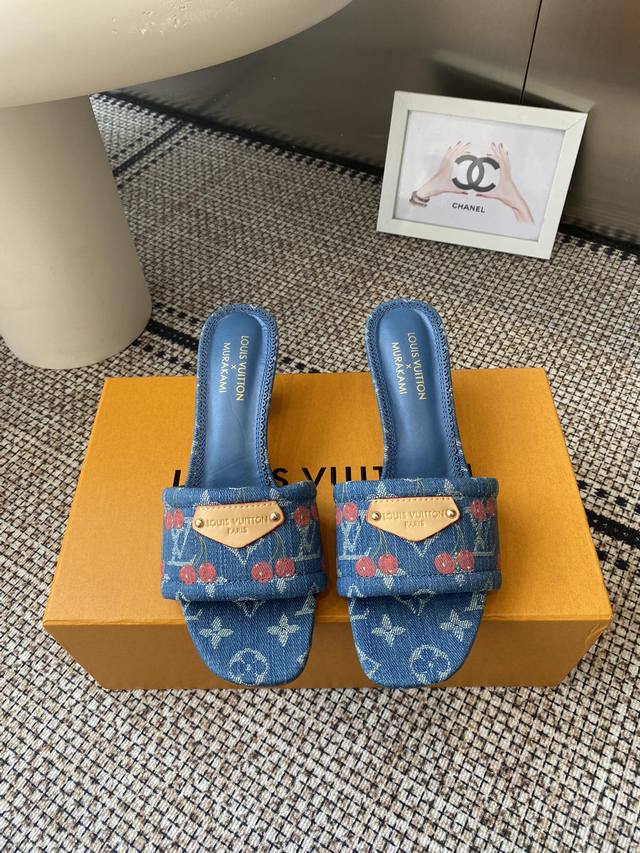 Louis Vuitton x Takashi Murakami Chapter 3 Cherry Series Lv X Tm 6Am Slingback S