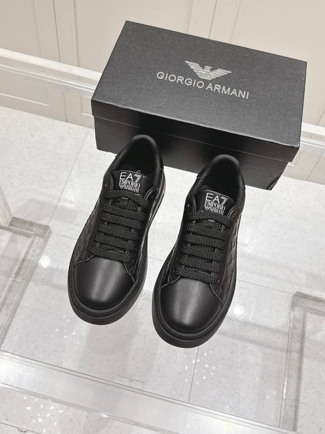 Top version: Men's Emporio Armani Ea7 casual sports shoes Original purchase, dev
