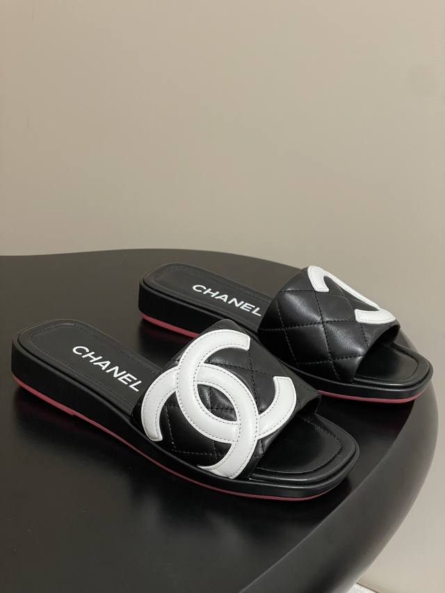 Top quality with airplane box Chanel second-hand Kangpeng panda color one-strap