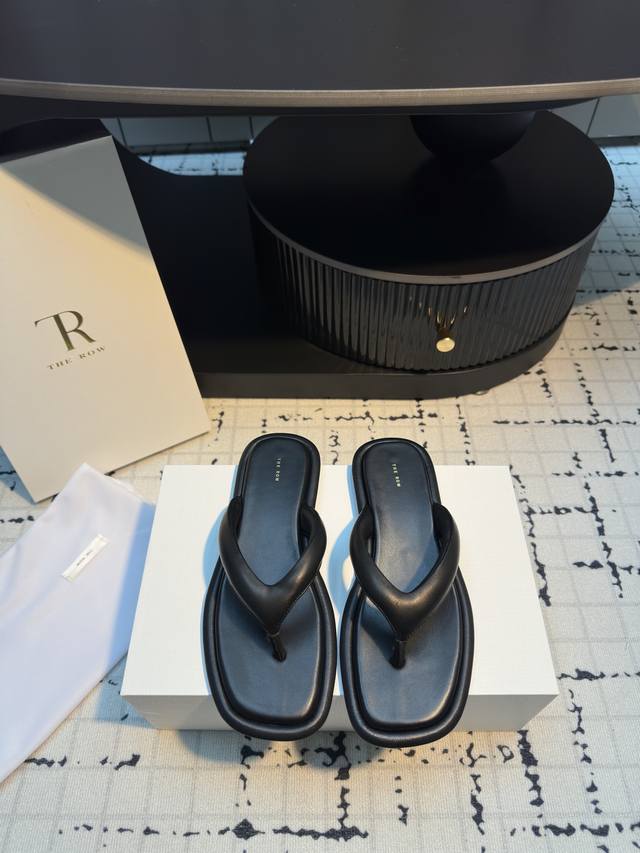 The Row 25Ss Flat Flip-Flops A pair of flip-flops that will instantly amaze you.