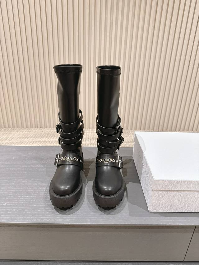High-top, Dior's new 2025 boots use unique design elements to create a striking