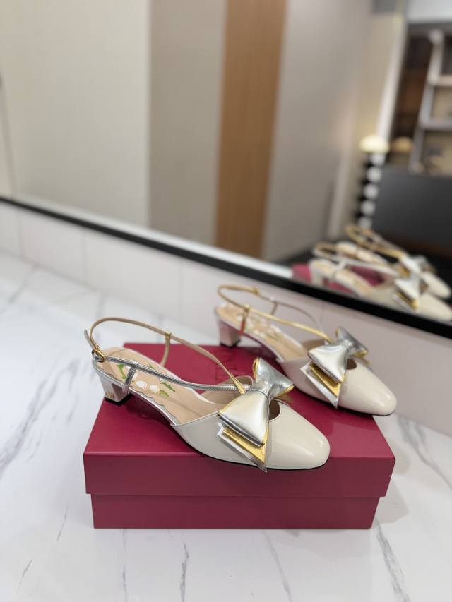 Factory price Pp: Valentino classic 2025 Spring and Summer Vlogo Signature bow r