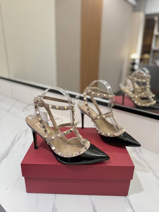Factory Price: Valentino Studded Vt Classic Wrap-Around Ankle Sandals, a timele