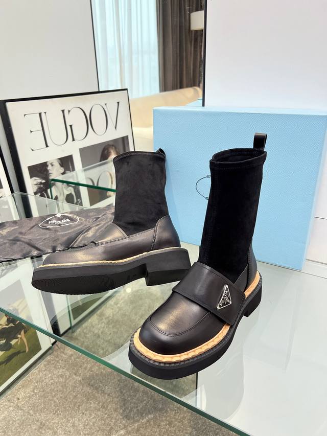 Prada's ultimate fall/winter item! These leg-lengthening boots are incredible! *