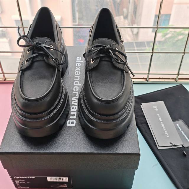 Alexander Wang new Aw Alexander Wang waterproof platform thick-soled shoes solid