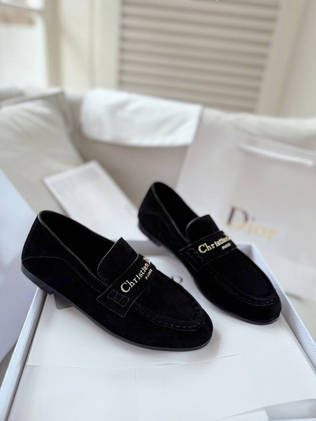 Dior 's 25Wf monogrammed vintage loafers have become a timeless classic with the