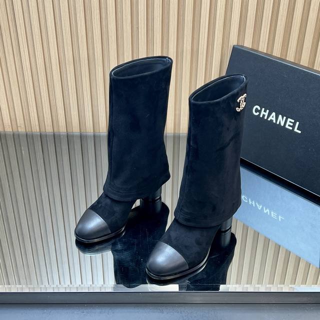 Top quality new fall/winter Chanel trouser boots, mid-calf boots, and high-calf