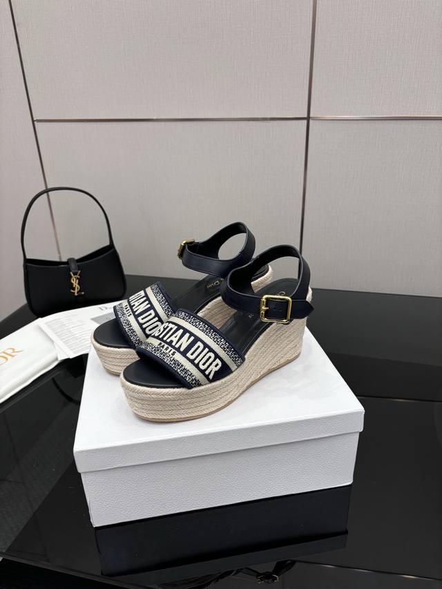 Dior 25Ss high-top summer sandals. DDD. Simple and versatile. Perfectly luxuriou