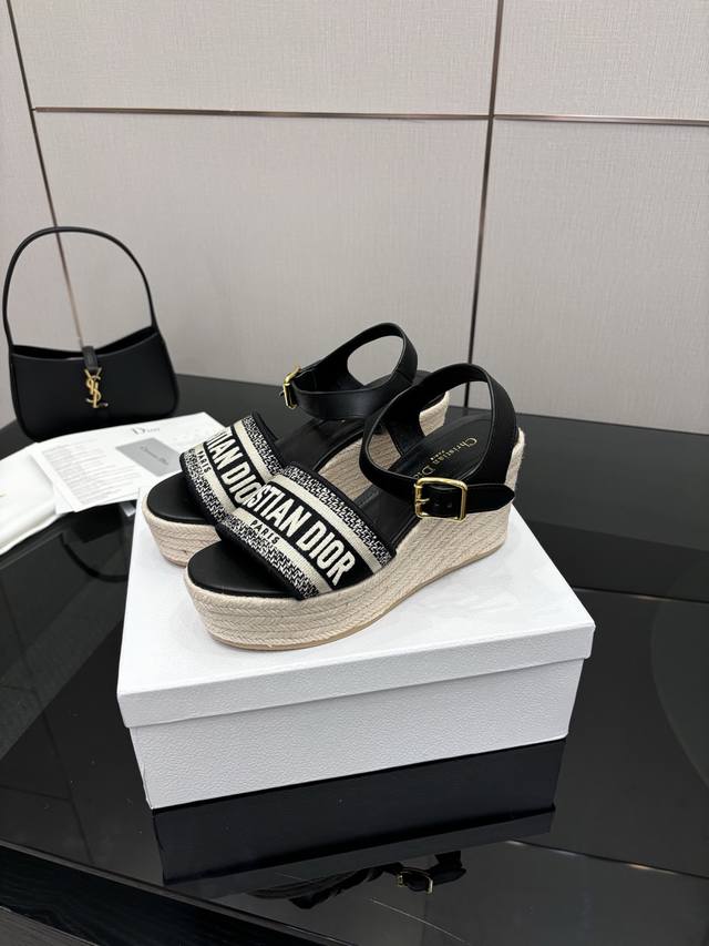 Dior 25Ss high-top summer sandals. DDD. Simple and versatile. Perfectly luxuriou