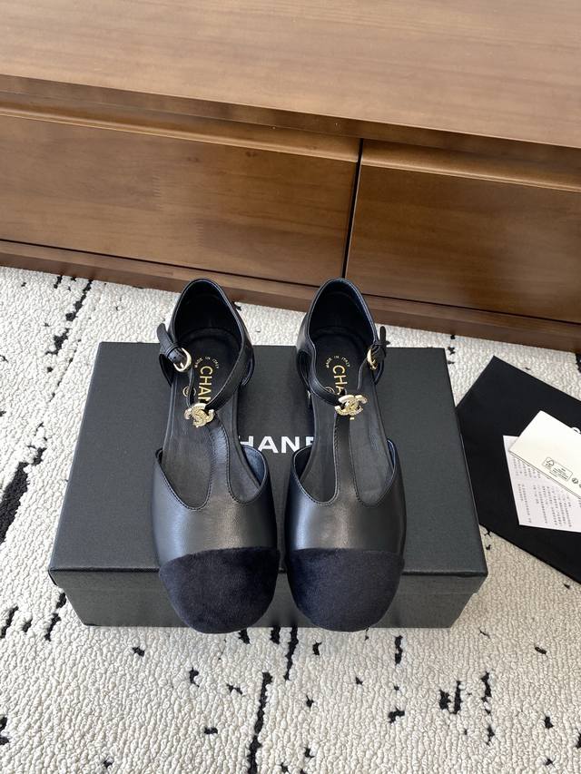High-end Chanel 25S new ballet flats, purchasing-level DDD. Chanel's classic ro